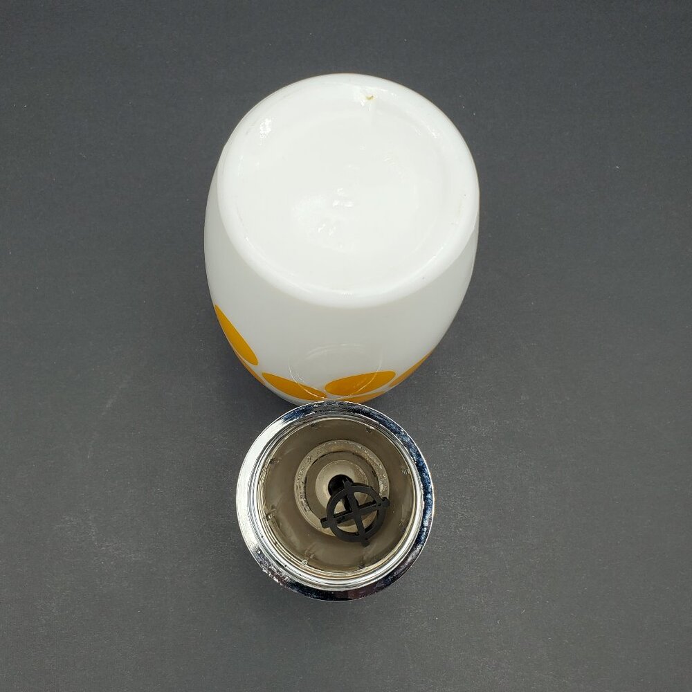 Gemco Westinghouse Yellow Dots Sugar Dispenser Yellow Polka Dot Sugar Container - Picture 8 of 10